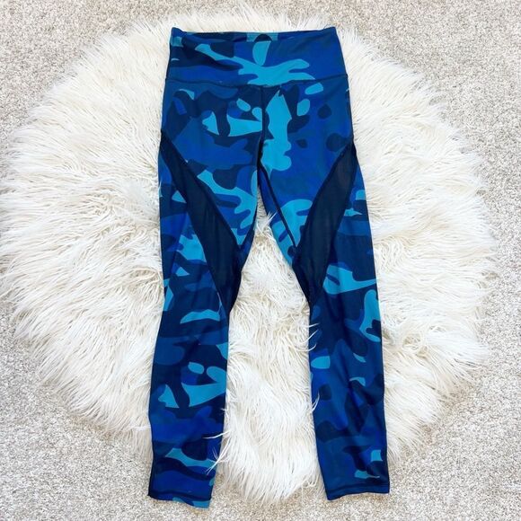 ZYIA Blue Camo Leggings - Picture 1 of 5